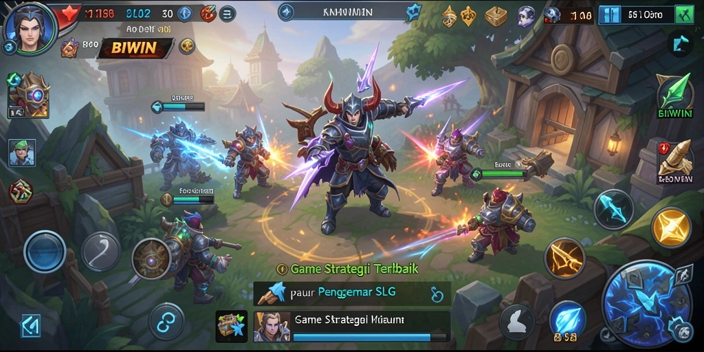 Gameplay menarik di BIWIN dengan strategi dan pertarungan yang mendebarkan.