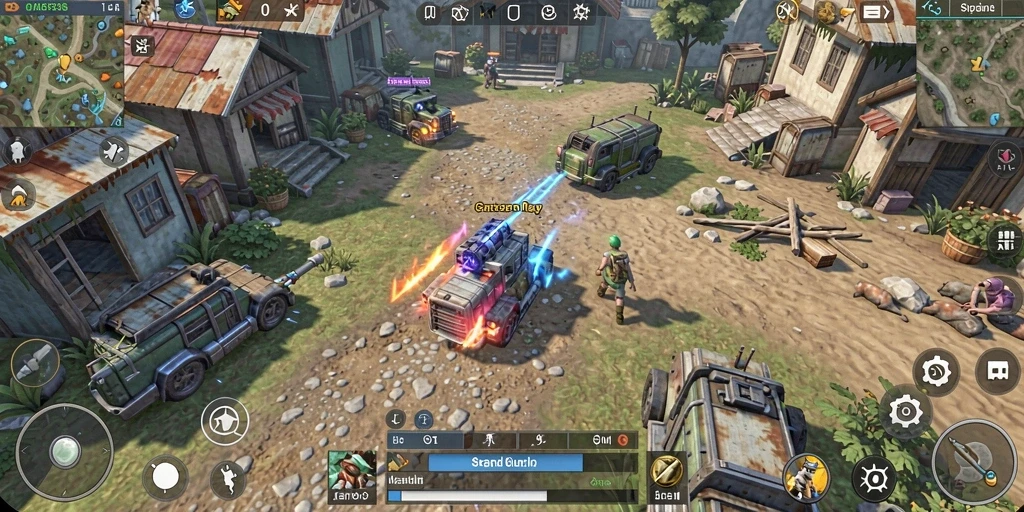 Gameplay FO8 yang menampilkan pertempuran strategis yang mendebarkan.