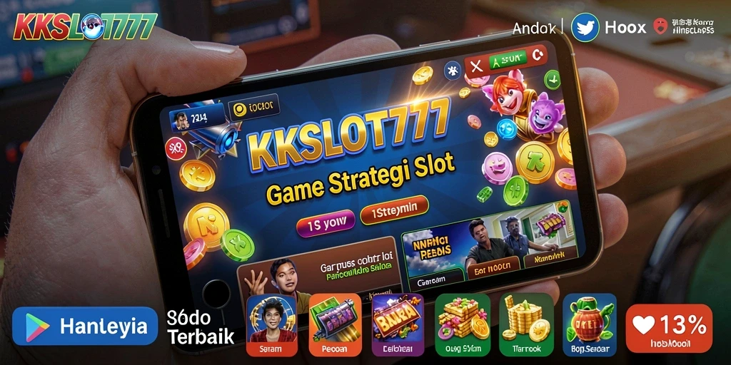 Tampilan menarik dari gameplay KKSLOT777 yang penuh warna.