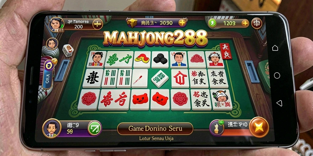 Tampilan gameplay seru dari MAHJONG288 yang penuh tantangan.