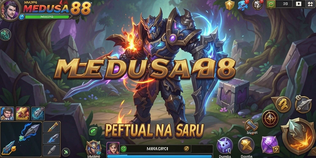 Tampilan grafis berkualitas tinggi dalam gameplay MMORPG.
