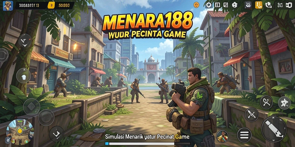 Tampilan menarik dari gameplay di MENARA188 yang menantang.