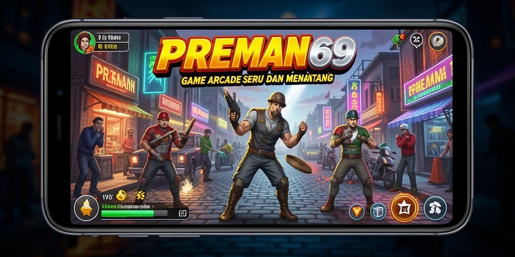 Tampilan gameplay menarik dari PREMAN69 dengan aksi seru.