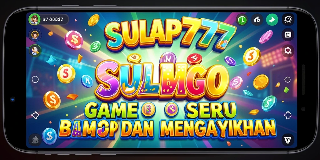 Tampilan gameplay SULAP777 yang penuh warna dan interaktif.