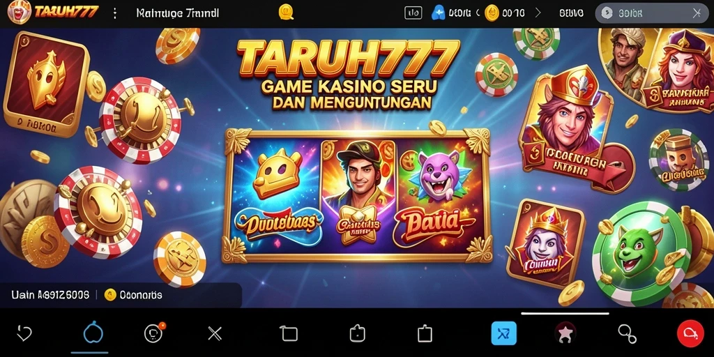 Tampilan menarik dari gameplay Kasino yang mengasyikkan.