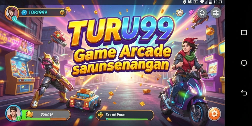 TURU99, gameplay arcade yang seru dan penuh tantangan.